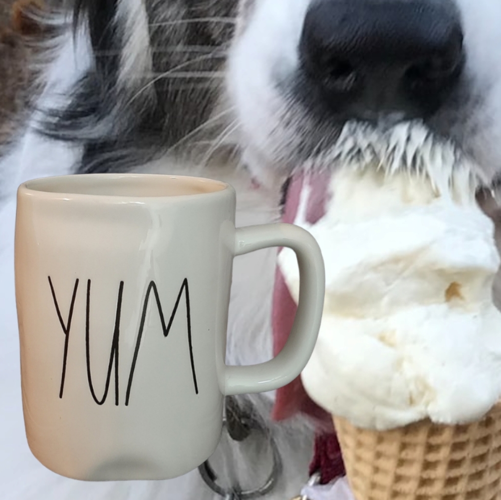 Rae Dunn YUM mug